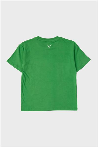 Nebbati Erkek Çocuk Yeşil T-Shirt
