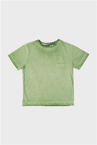 Nebbati Erkek Çocuk Yeşil T-Shirt