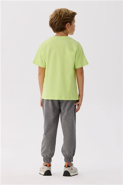 Nebbati Erkek Çocuk Yeşil Tshirt