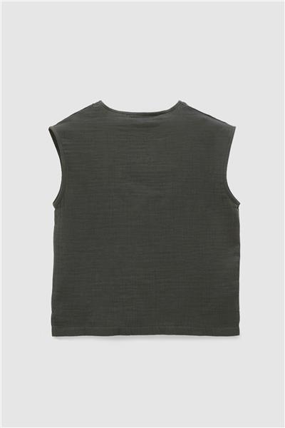 Nebbati Erkek Çocuk Yeşil Tshirt