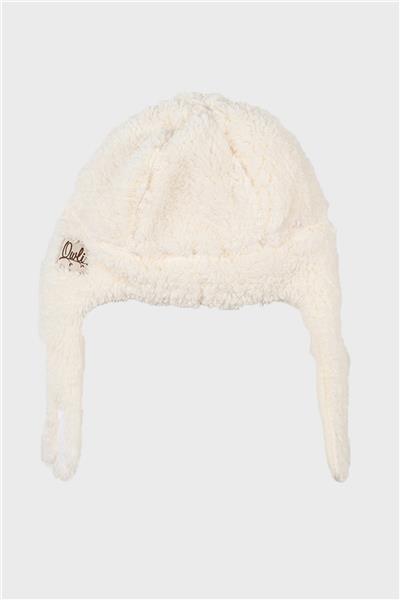Owli Unisex Ekru Kulaklı Şapka