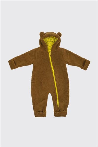 Owli Unisex Kahverengi Dış Tulum