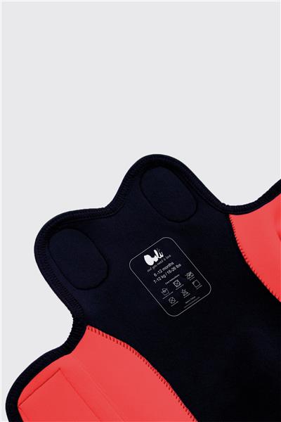 Owli Unisex Kırmızı Bebek Mayosu