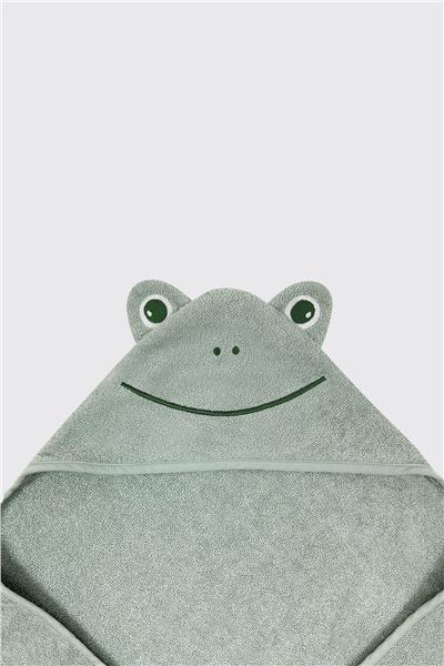 Owli Unisex Mavi Kundak Havlu