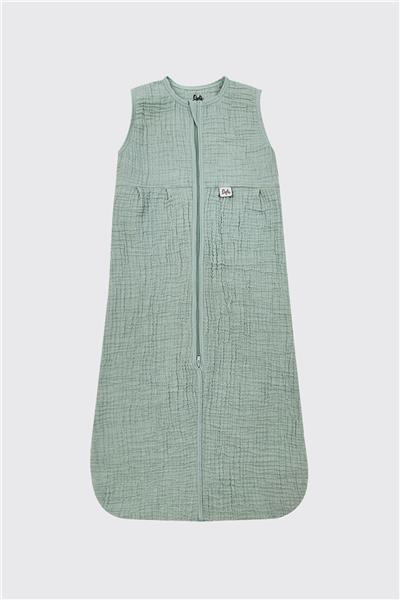 Owli Unisex Mavi Müslin Uyku Tulumu
