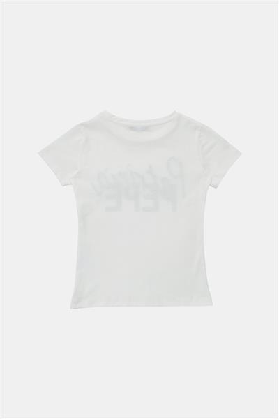 Patrizia Pepe Kız Çocuk Beyaz T-Shirt