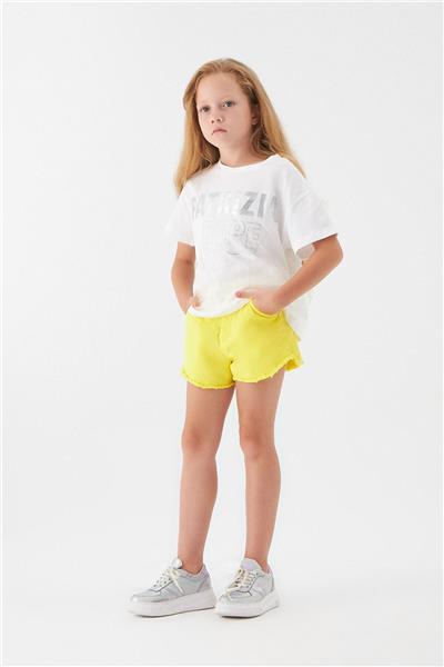 Patrizia Pepe Kız Çocuk Beyaz T-Shirt