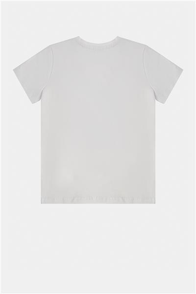Riccione Erkek Çocuk Beyaz T-Shirt