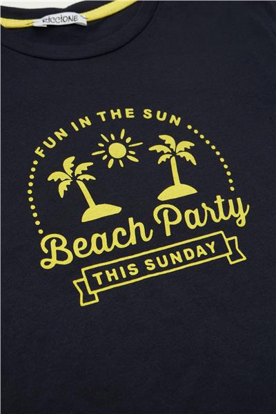 Riccione Erkek Çocuk Lacivert T-Shirt