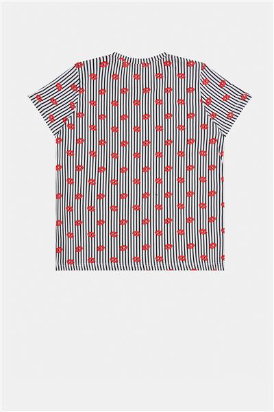 Riccione Kız Çocuk Desenli T-Shirt