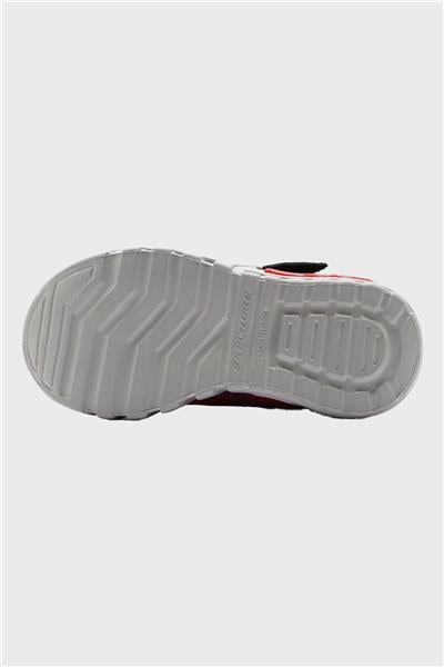 Skechers Erkek Bebek Kırmızı Siyah Ayakkabı