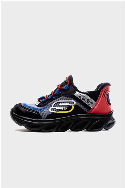 Skechers Erkek Çocuk Siyah Ayakkabı