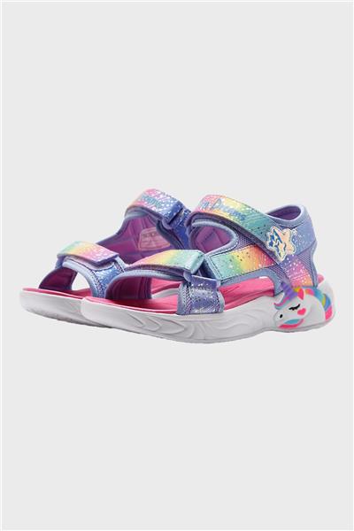Skechers Kız Çocuk Mavi Sandalet