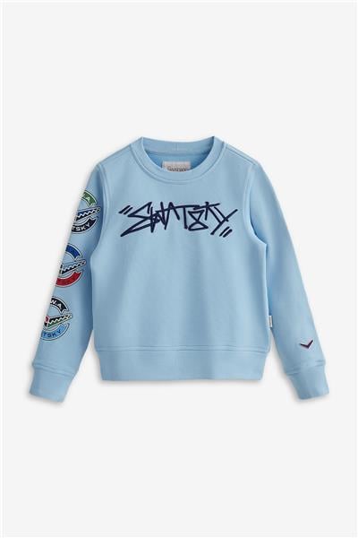 Swatsky Erkek Çocuk Açık Mavi Sweatshirt