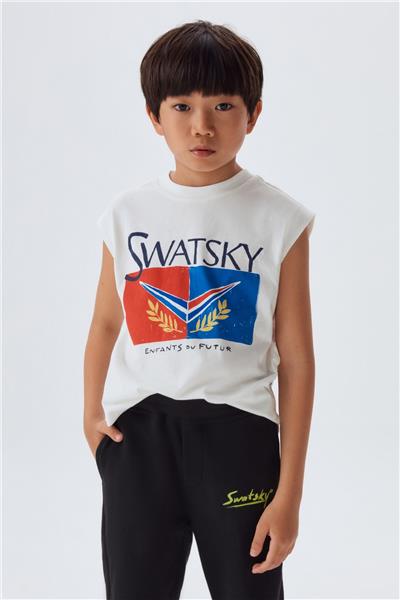 Swatsky Erkek Çocuk Antrasit Eşofman Altı