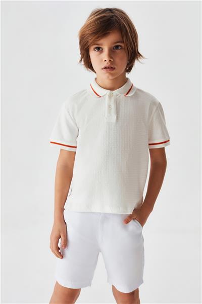 Swatsky Erkek Çocuk Beyaz T-Shirt