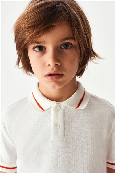 Swatsky Erkek Çocuk Beyaz T-Shirt