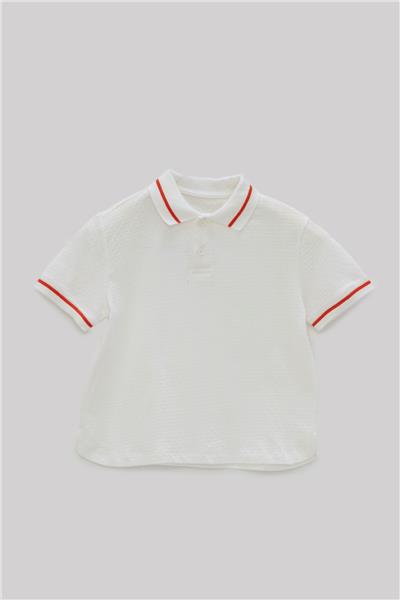 Swatsky Erkek Çocuk Beyaz T-Shirt