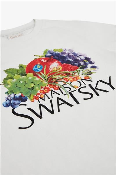 Swatsky Erkek Çocuk Beyaz Tshirt