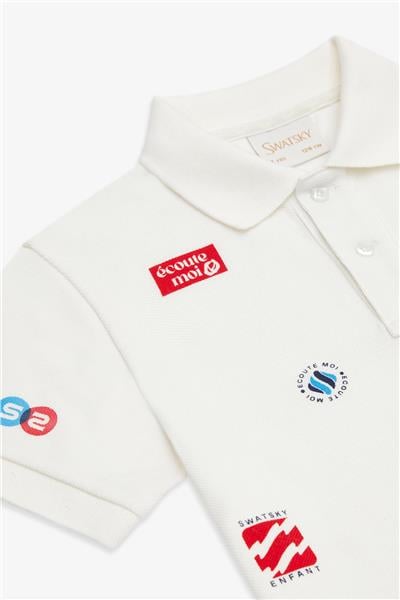 Swatsky Erkek Çocuk Beyaz Tshirt