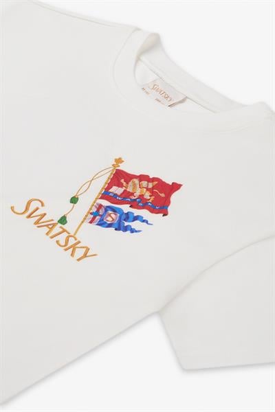 Swatsky Erkek Çocuk Beyaz TshirtSwatsky Erkek Çocuk Beyaz Tshirt