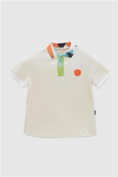 Swatsky Erkek Çocuk Ekru T-Shirt