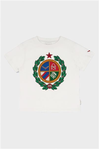 Swatsky Erkek Çocuk Kırık Beyaz T-Shirt