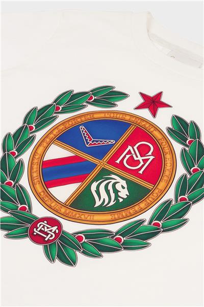 Swatsky Erkek Çocuk Kırık Beyaz T-Shirt