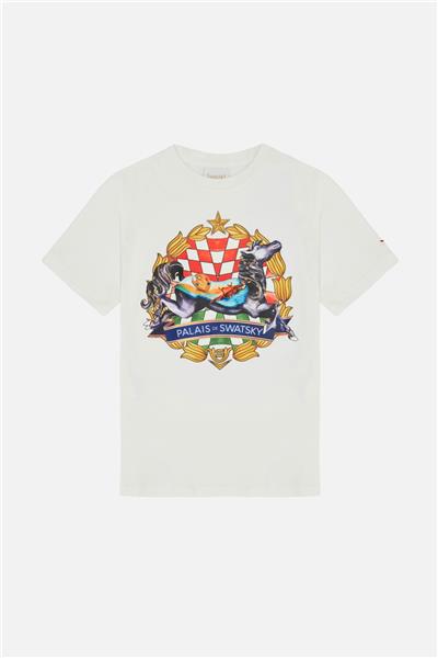 Swatsky Erkek Çocuk Kırık Beyaz Tshirt