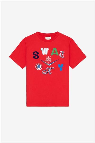 Swatsky Erkek Çocuk Kırmızı Tshirt