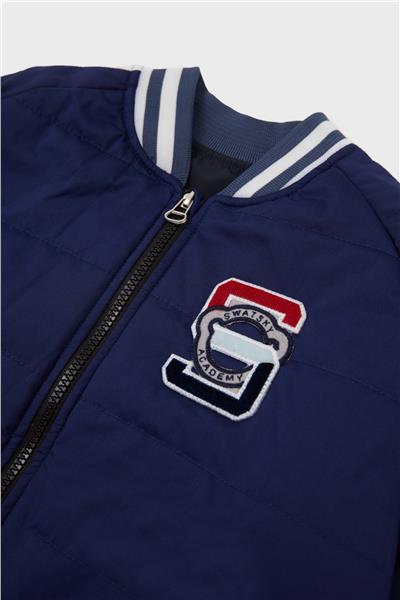 Swatsky Erkek Çocuk Lacivert Bomber Ceket