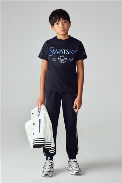 Swatsky Erkek Çocuk Lacivert Eşofman Altı