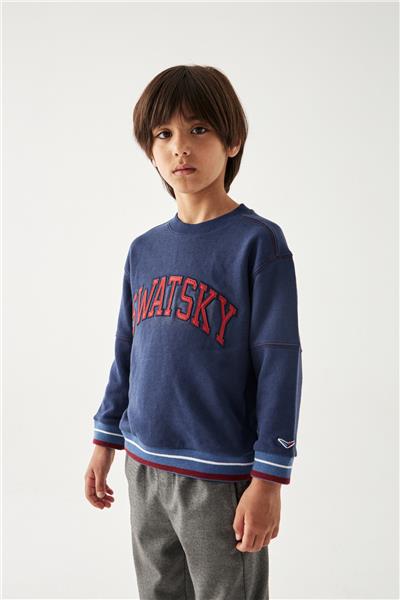 Swatsky Erkek Çocuk Lacivert Sweatshirt