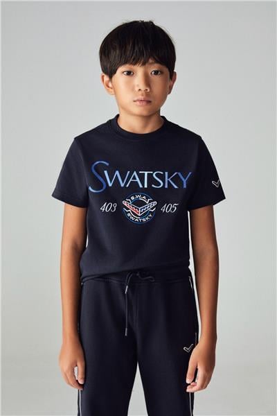 Swatsky Erkek Çocuk Lacivert T-Shirt
