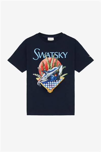 Swatsky Erkek Çocuk Lacivert Tshirt
