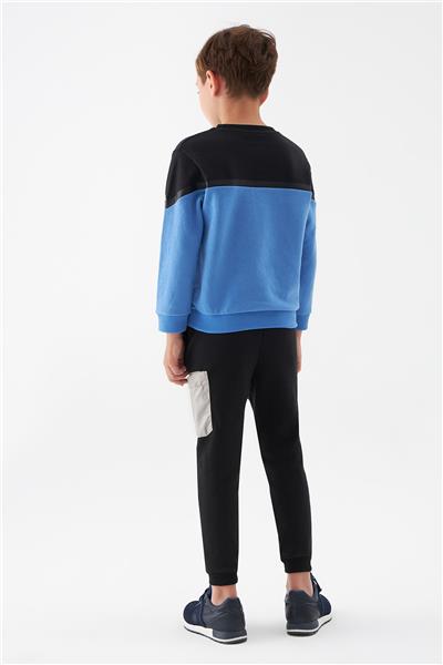 Swatsky Erkek Çocuk Mavi Sweatshirt