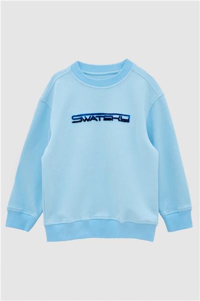 Swatsky Erkek Çocuk Mavi Sweatshirt