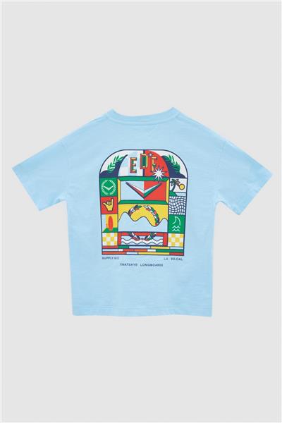 Swatsky Erkek Çocuk Mavi T-Shirt