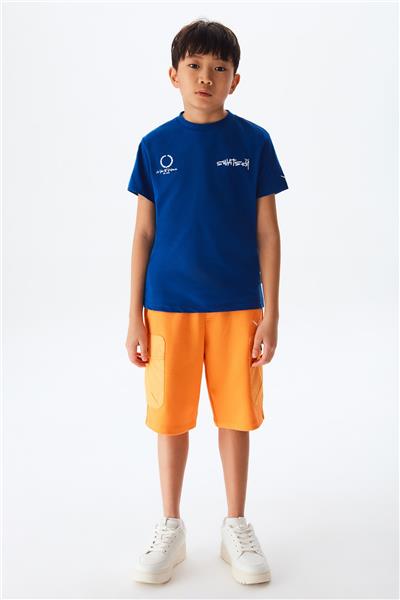 Swatsky Erkek Çocuk Mavi Tshirt