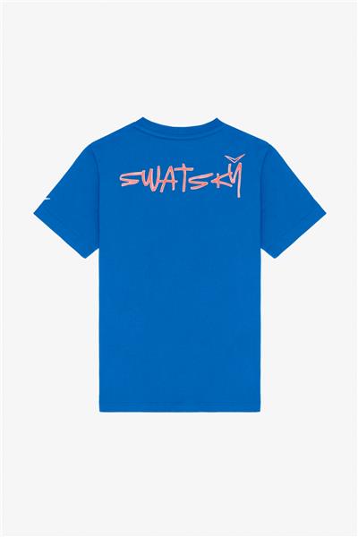 Swatsky Erkek Çocuk Mavi Tshirt