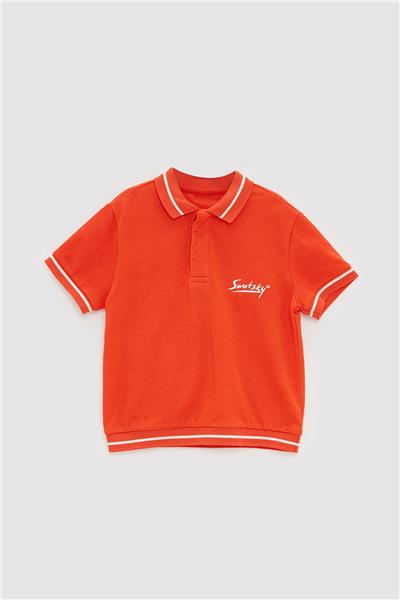 Swatsky Erkek Çocuk Oranj T-Shirt