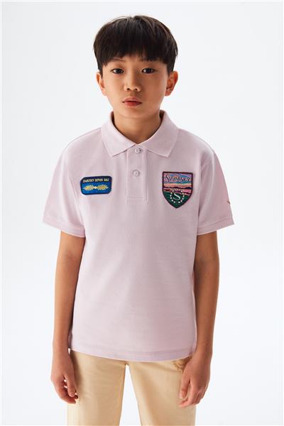 Swatsky Erkek Çocuk Pembe Tshirt