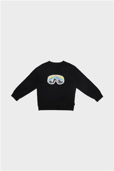 Swatsky Erkek Çocuk Siyah Sweatshirt