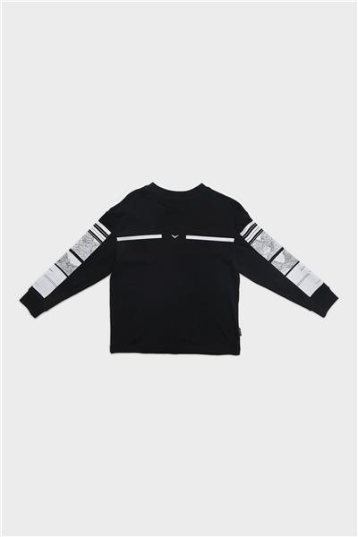 Swatsky Erkek Çocuk Siyah T-Shirt