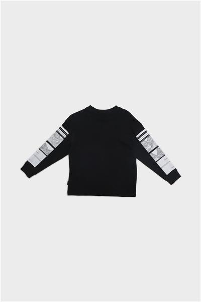 Swatsky Erkek Çocuk Siyah T-Shirt