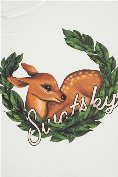Swatsky Kız Çocuk Ekru Sweatshirt