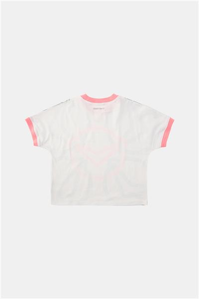 Swatsky Kız Çocuk Ekru T-Shirt