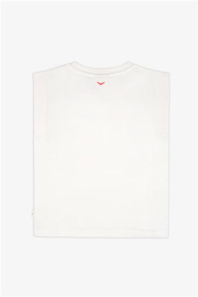 Swatsky Kız Çocuk Ekru Tshirt