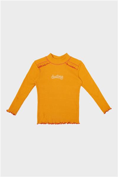 Swatsky Kız Çocuk Oranj Bluz