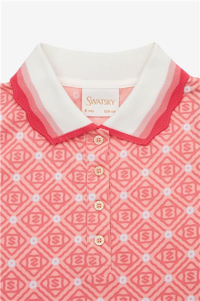 Swatsky Kız Çocuk Pembe Elbise